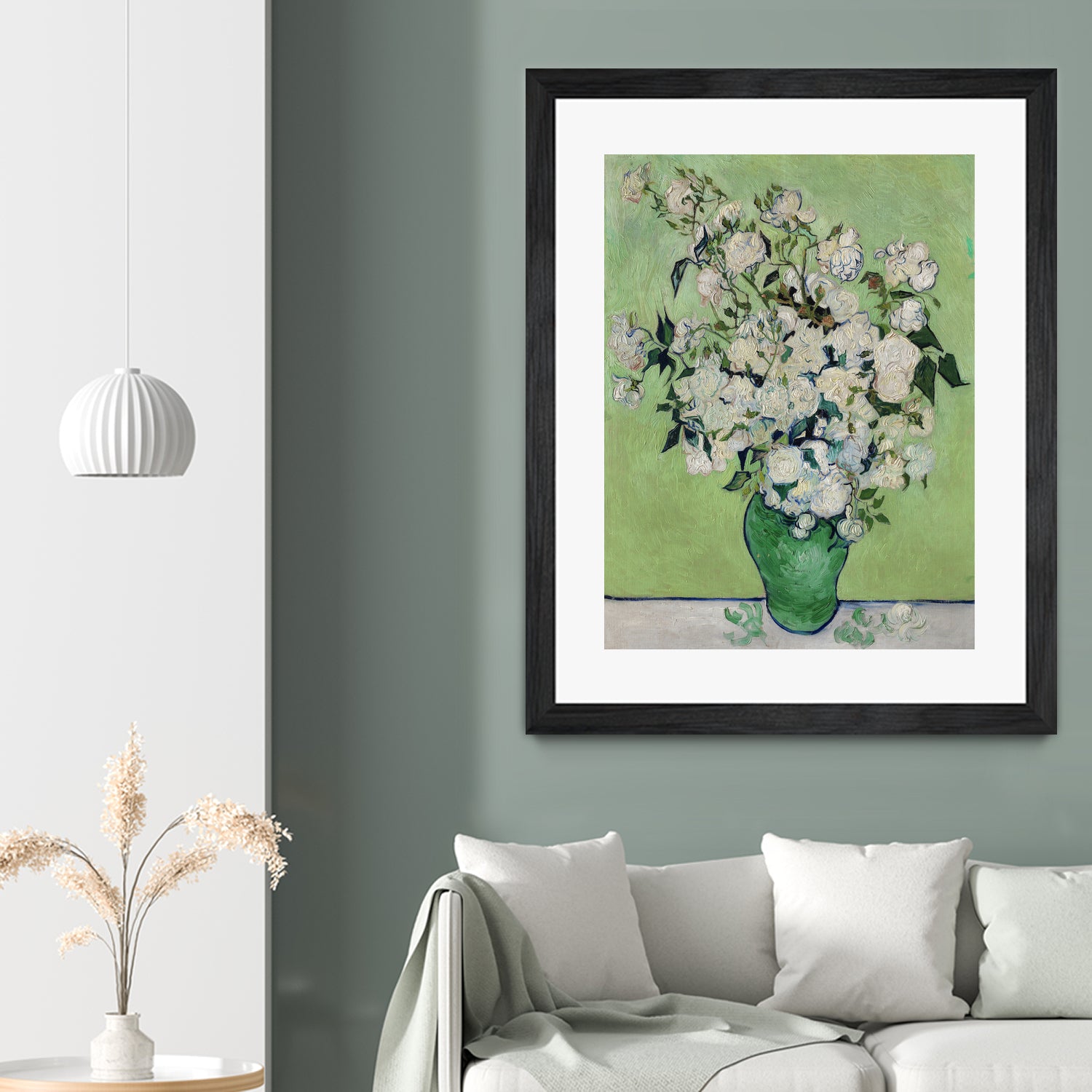 Roses by Vincent Van Gogh on GIANT ART - vincent van gogh paintings vincent van gogh