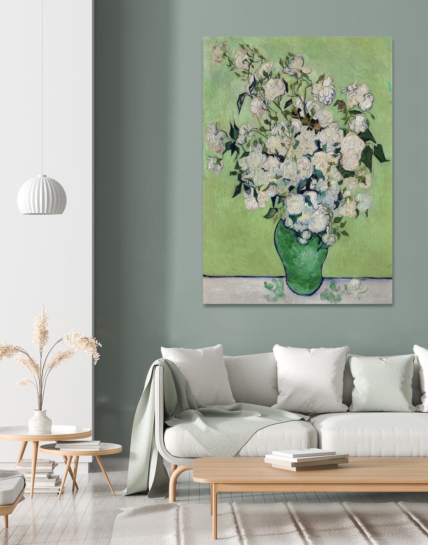 Roses by Vincent Van Gogh on GIANT ART - vincent van gogh paintings vincent van gogh