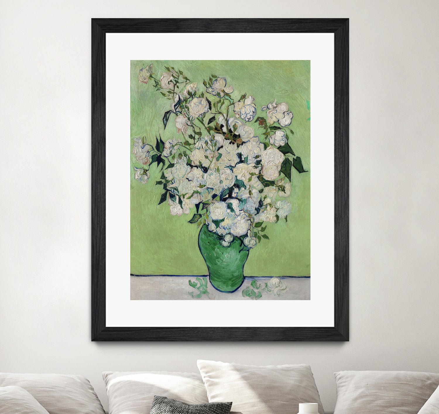 Roses by Vincent Van Gogh on GIANT ART - vincent van gogh paintings vincent van gogh