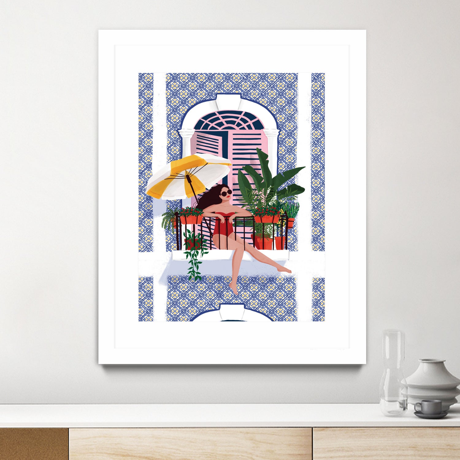 Catching the Sun by Maja on GIANT ART - illustration swimwear