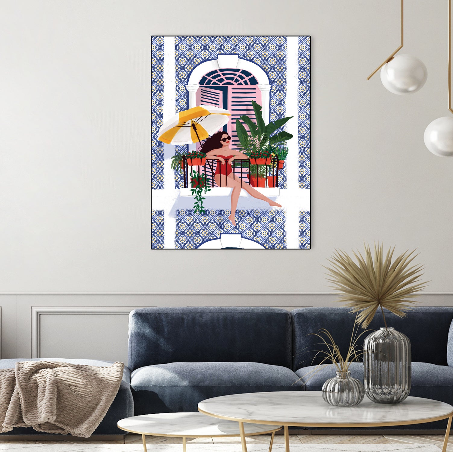 Catching the Sun by Maja on GIANT ART - illustration swimwear