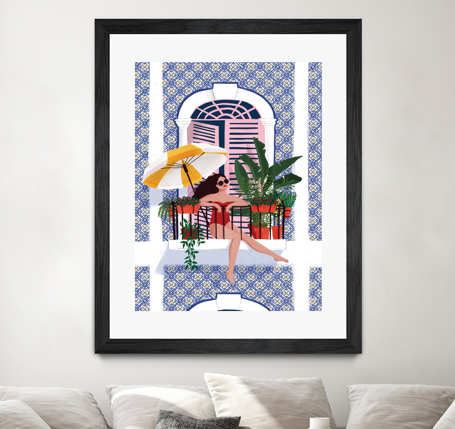 Catching the Sun by Maja on GIANT ART - illustration swimwear