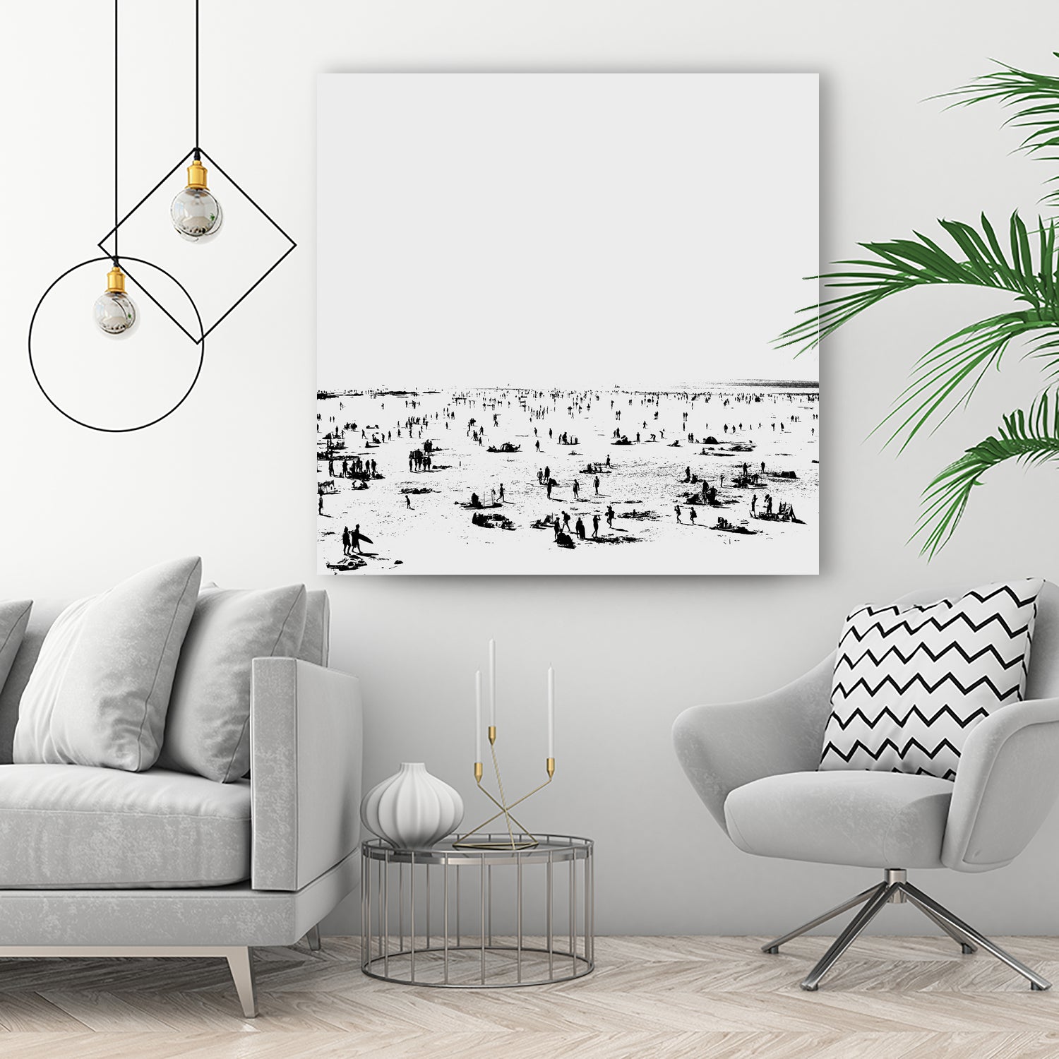 Beach No2 by Dan on GIANT ART - illustration bright