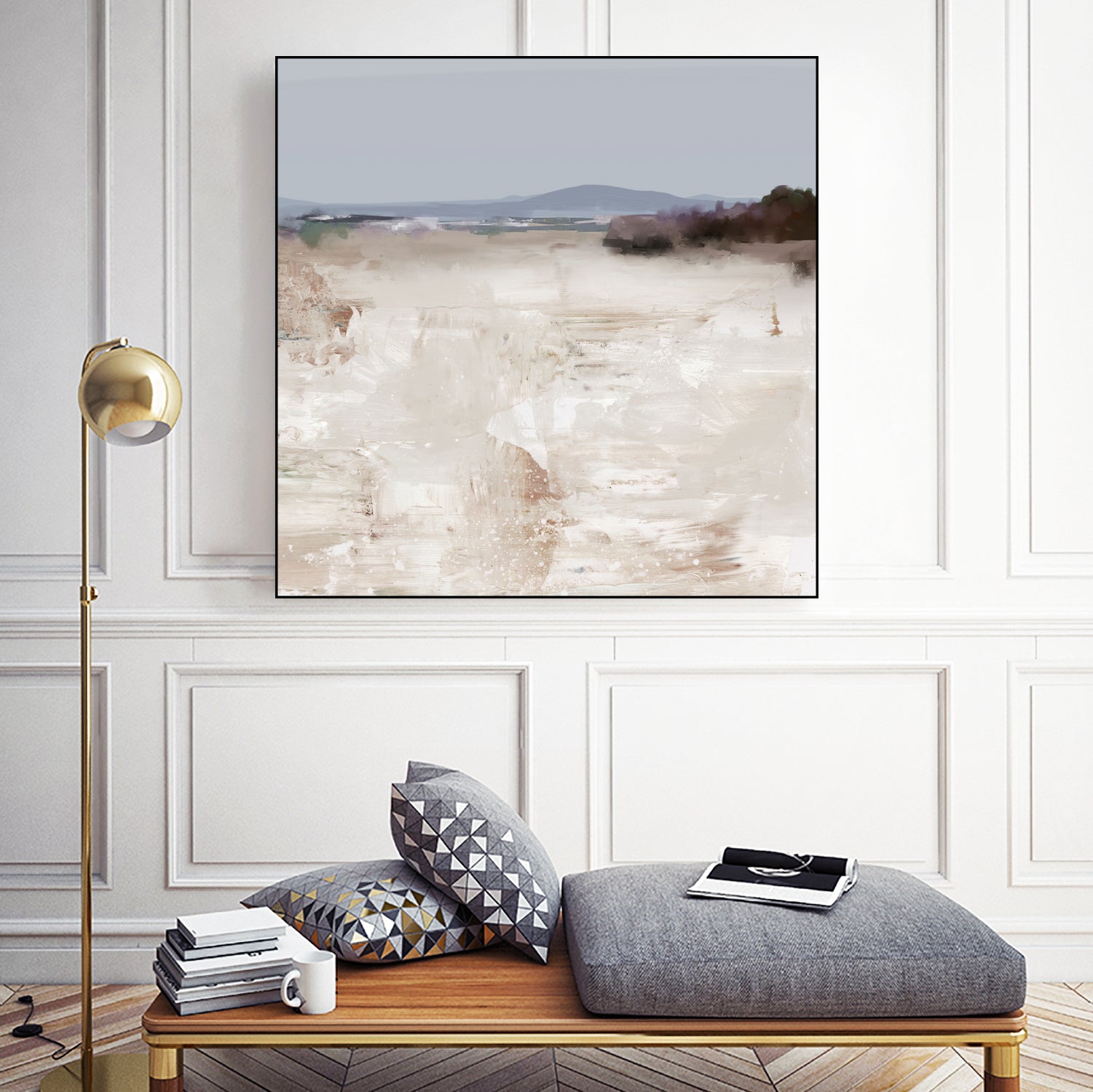 Stream by Dan on GIANT ART - illustration mountain