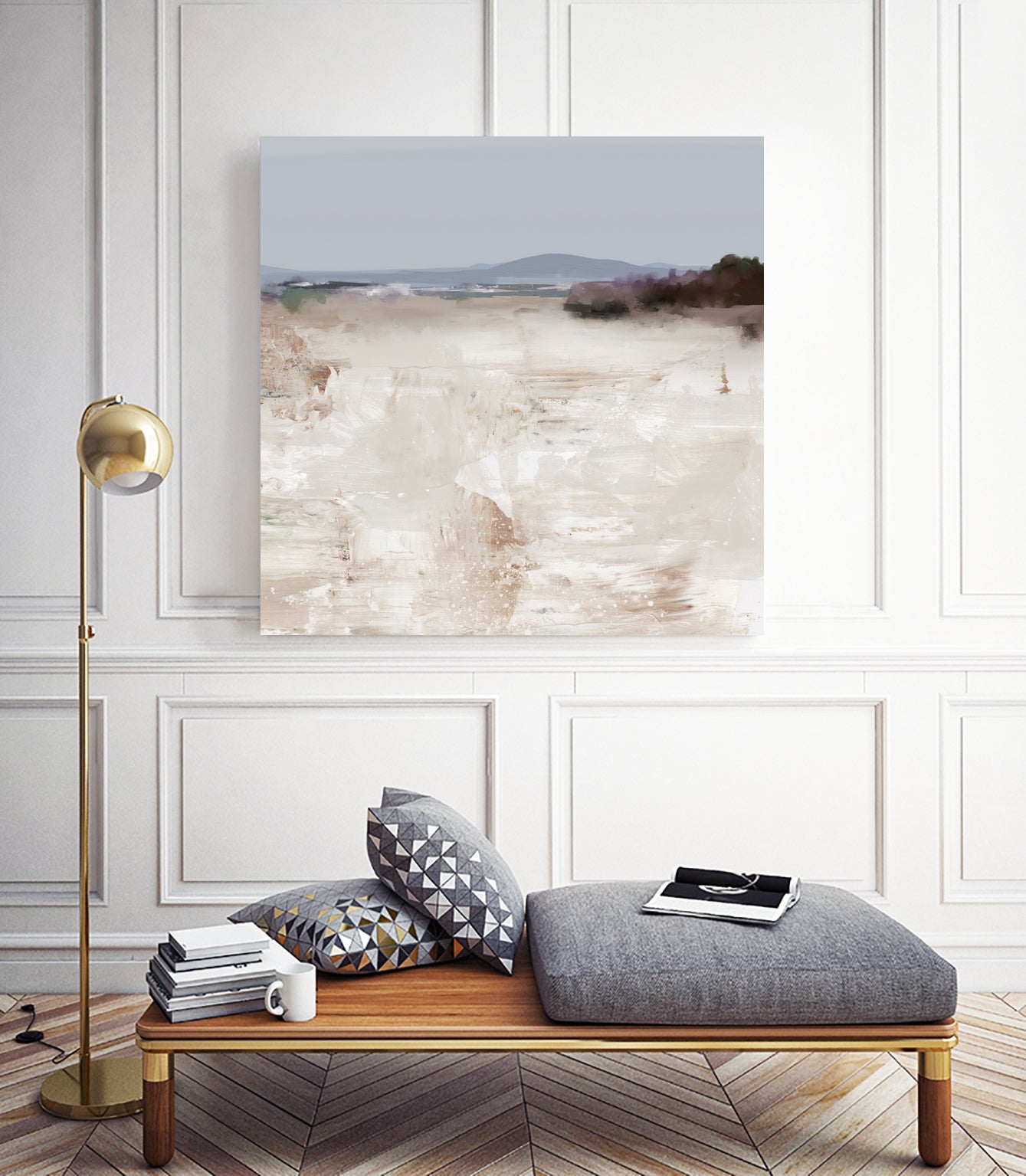 Stream by Dan on GIANT ART - illustration mountain