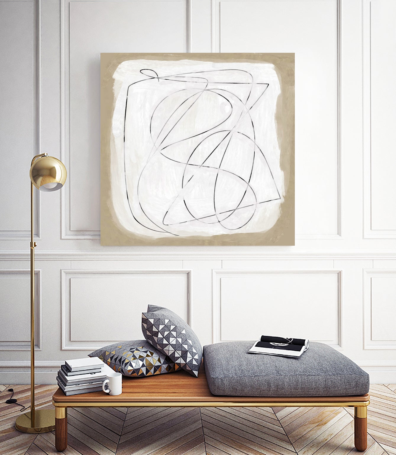 Format by Dan on GIANT ART - abstract lines