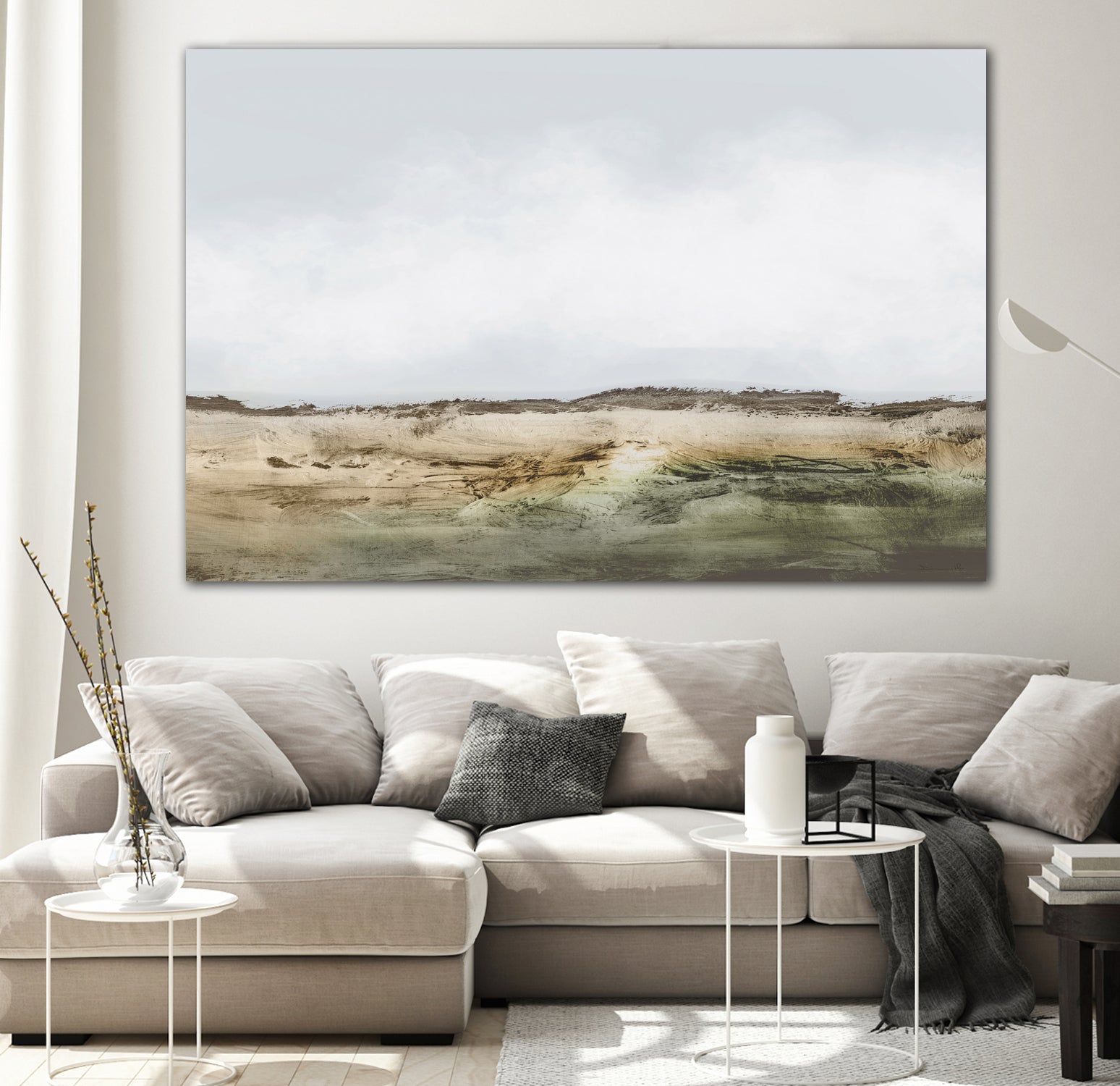 Cliffs by Dan Hobday on GIANT ART - mural abstract mural