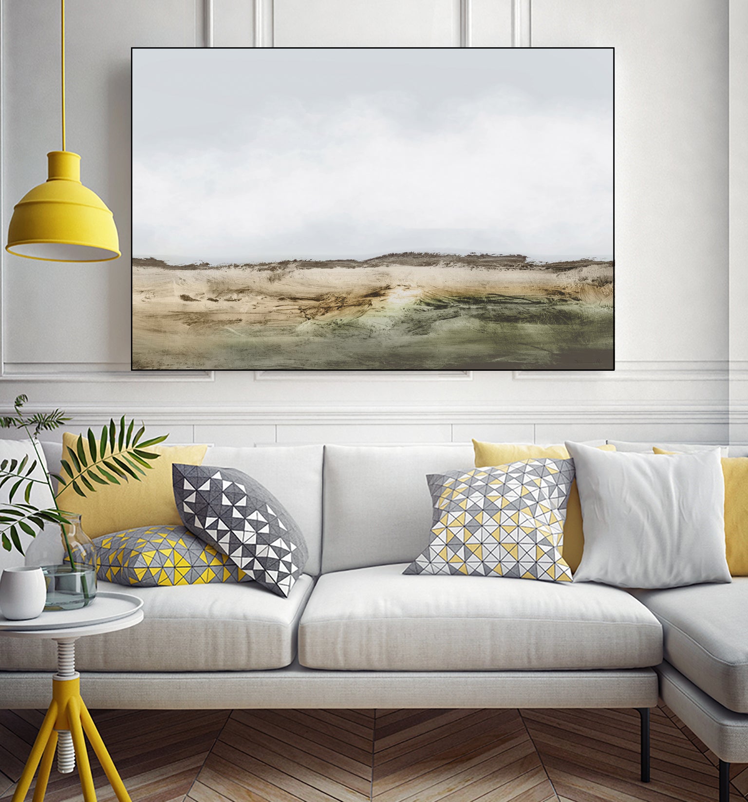 Cliffs by Dan Hobday on GIANT ART - mural abstract mural