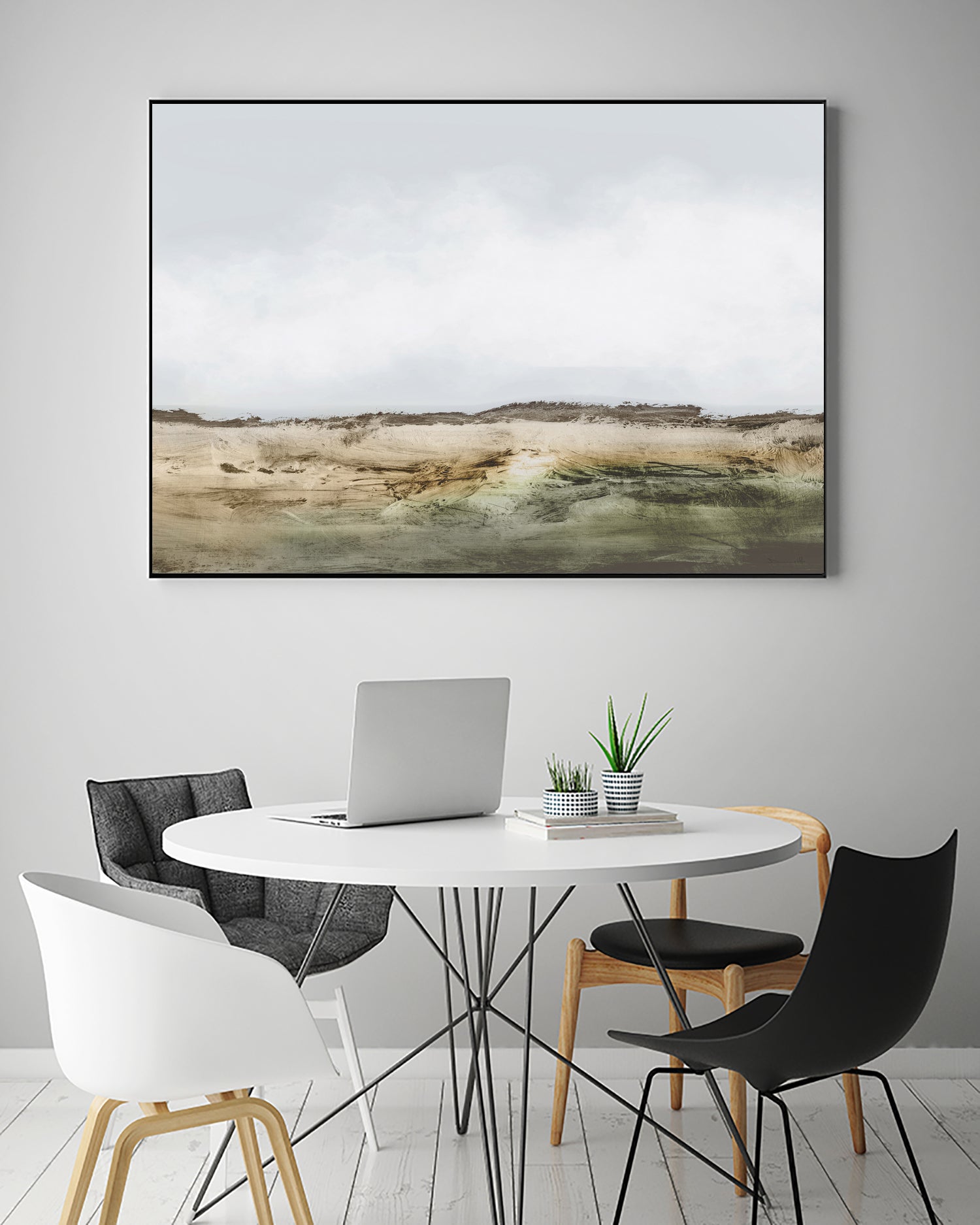 Cliffs by Dan Hobday on GIANT ART - mural abstract mural