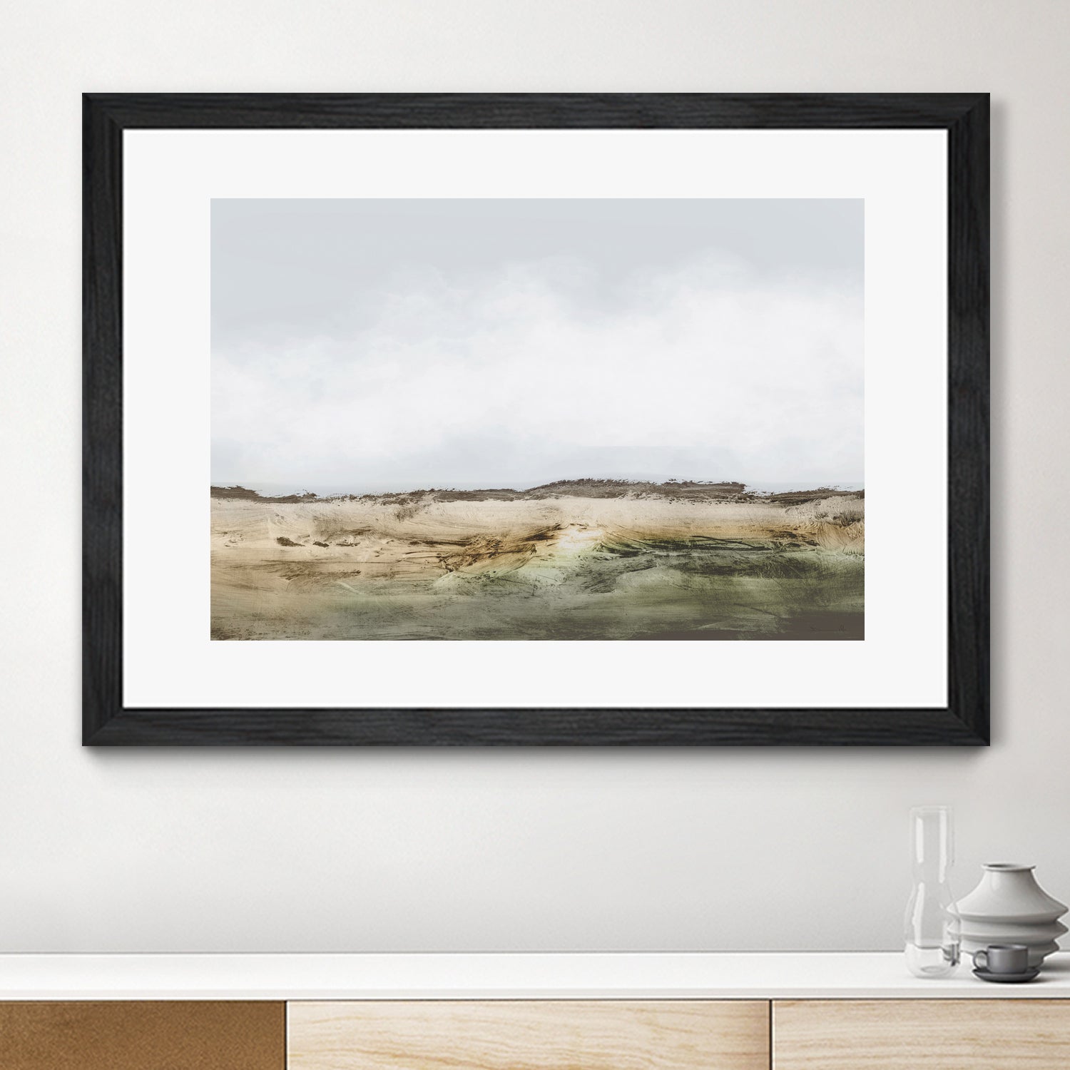 Cliffs by Dan Hobday on GIANT ART - mural abstract mural