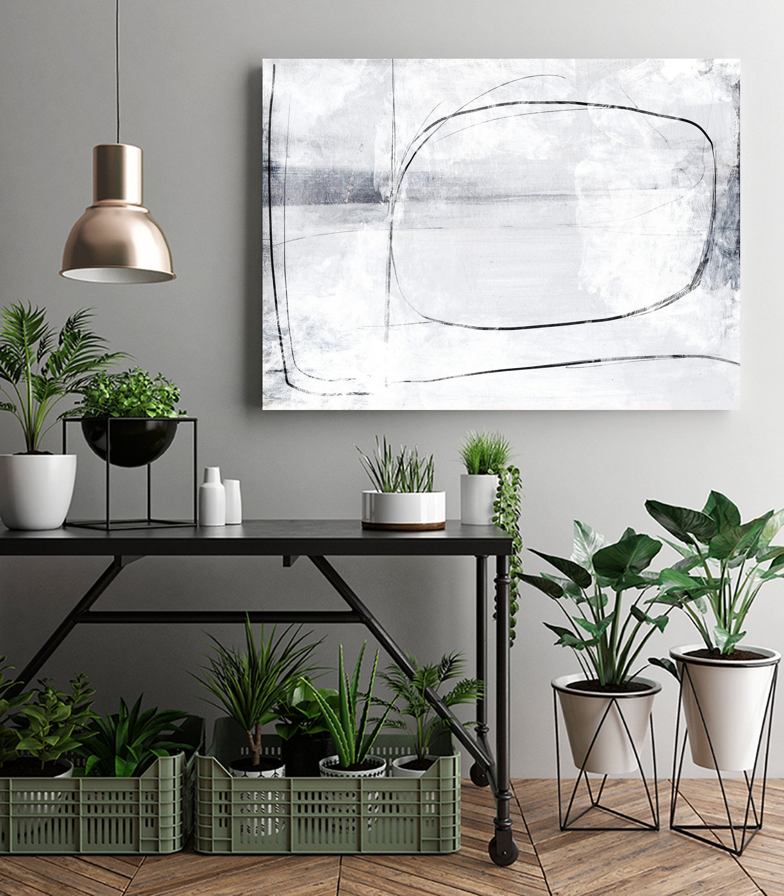 Mood by Dan on GIANT ART - abstract dan hobday