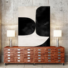 Night No2 by Dan on GIANT ART - abstract bw