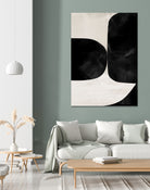 Night No2 by Dan on GIANT ART - abstract bw