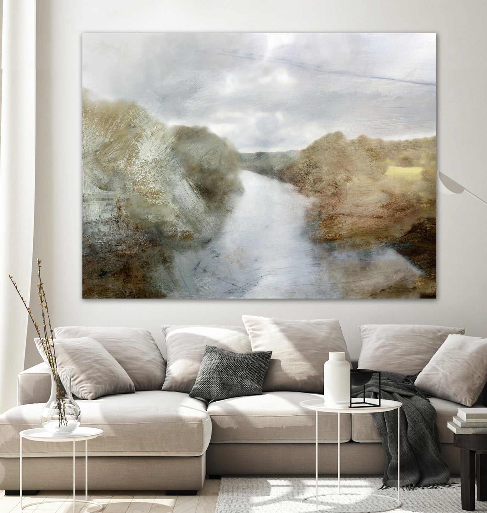 River by Dan Hobday on GIANT ART - abstract dan hobday