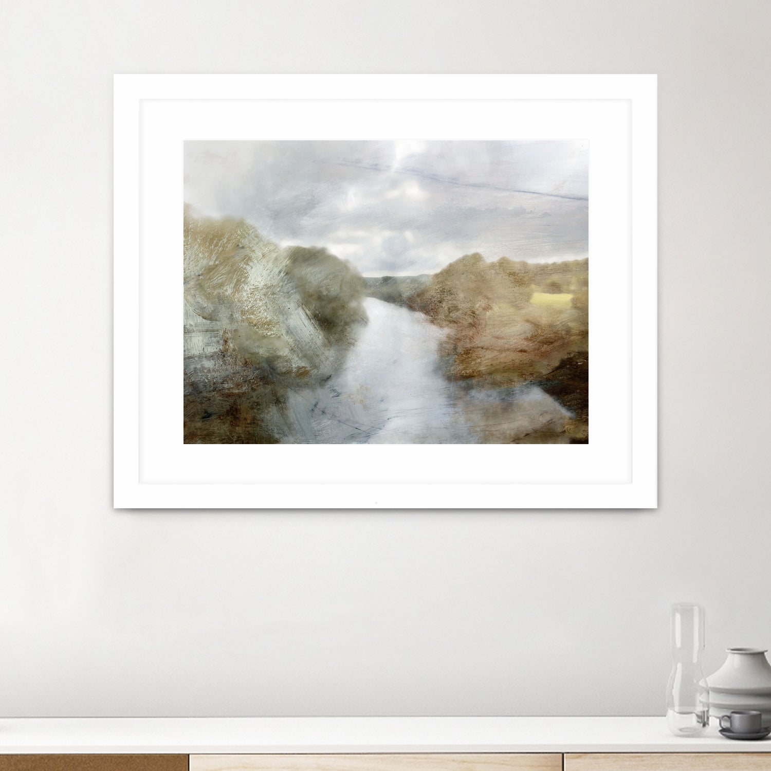 River by Dan Hobday on GIANT ART - abstract dan hobday