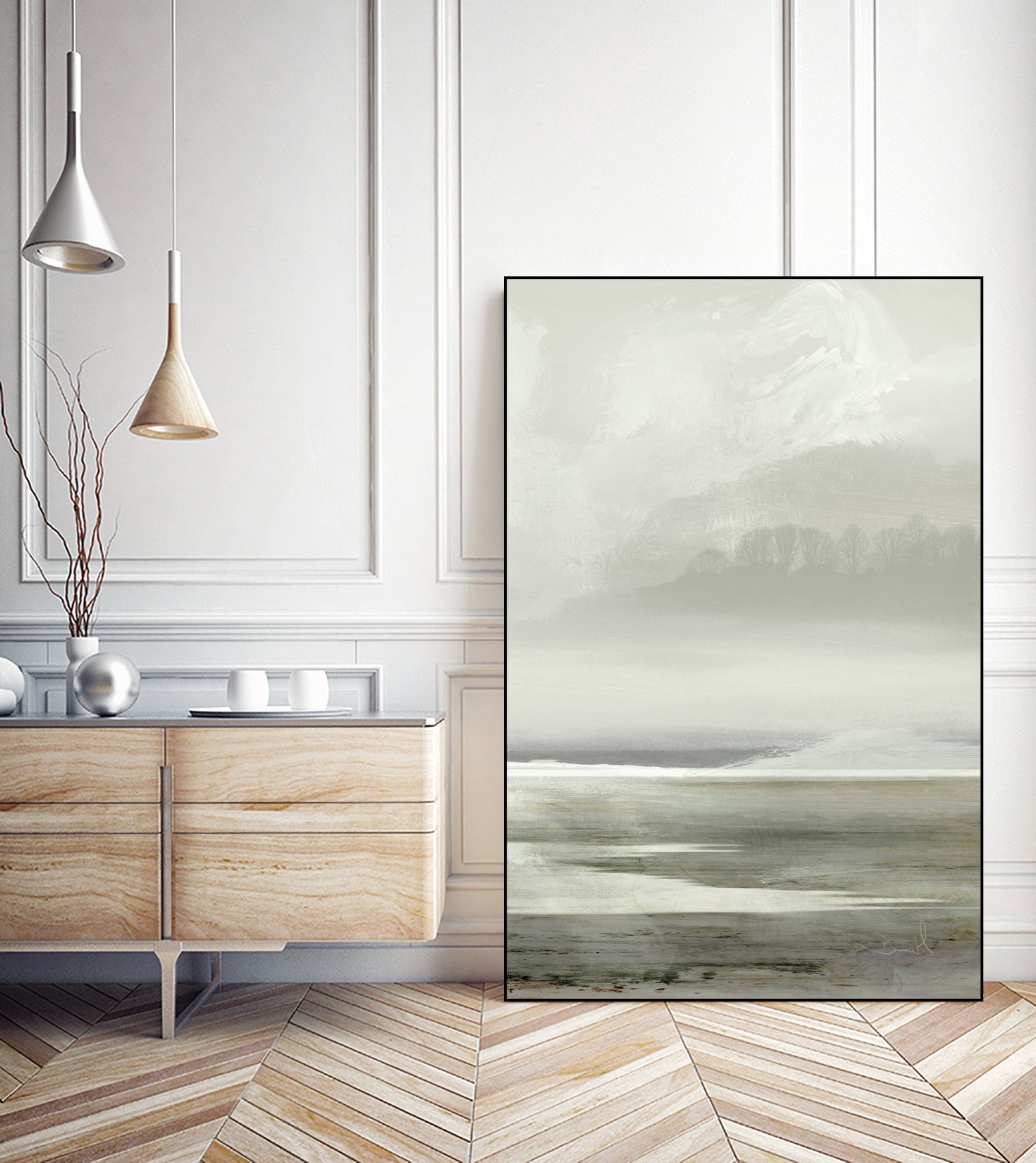 Lakes No2 by Dan on GIANT ART - illustration dan hobday