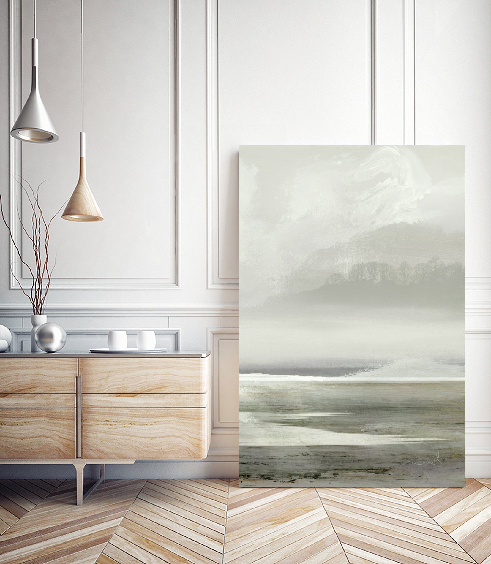 Lakes No2 by Dan on GIANT ART - illustration dan hobday