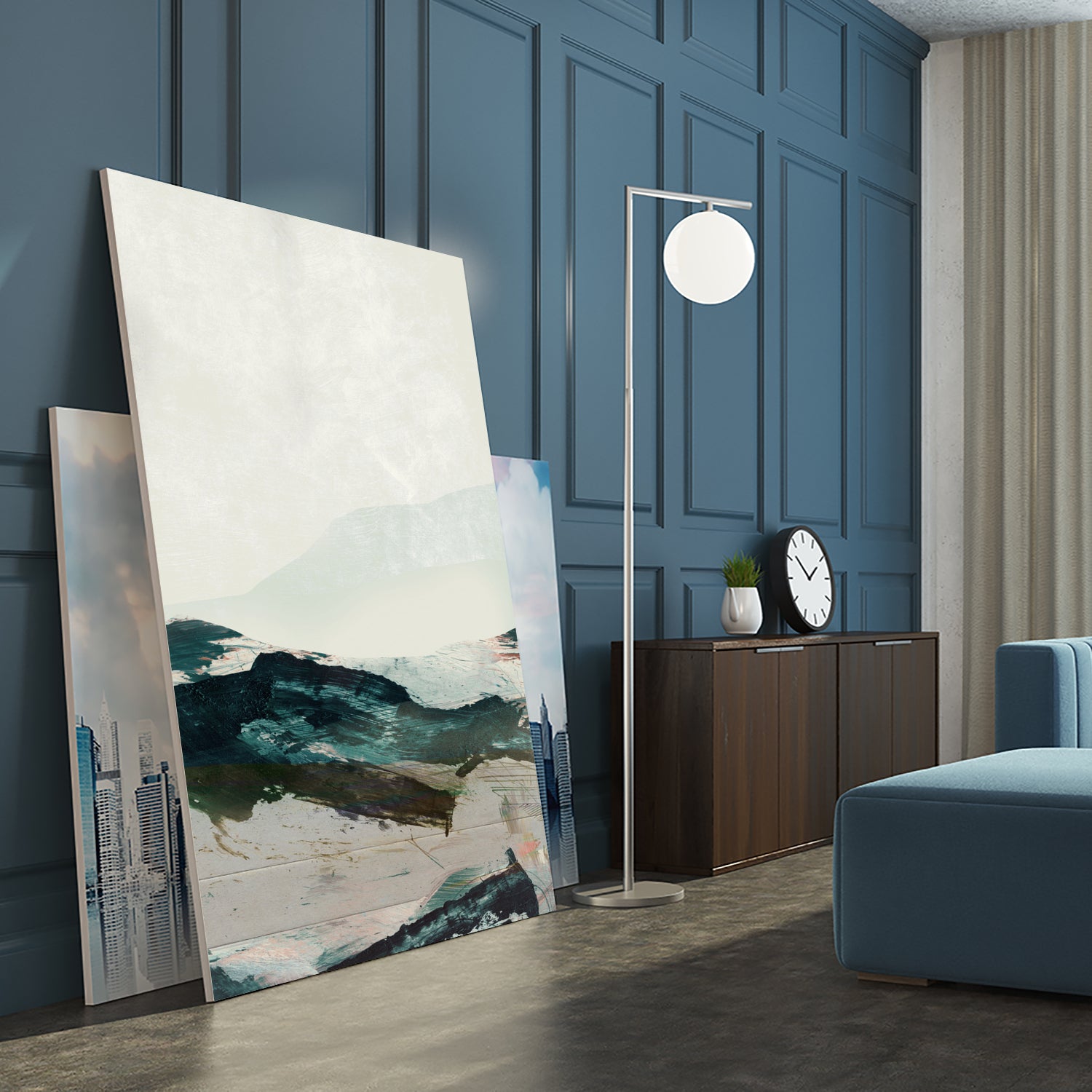 Mountains No2 by Dan hobday on GIANT ART - abstract