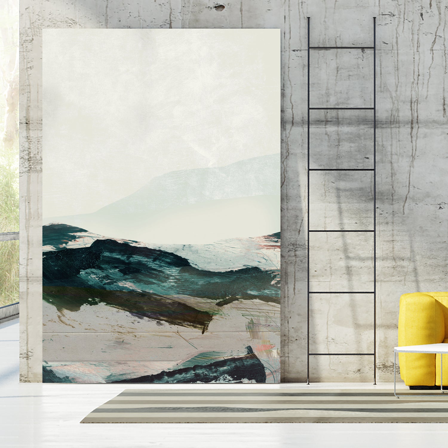 Mountains No2 by Dan hobday on GIANT ART - abstract