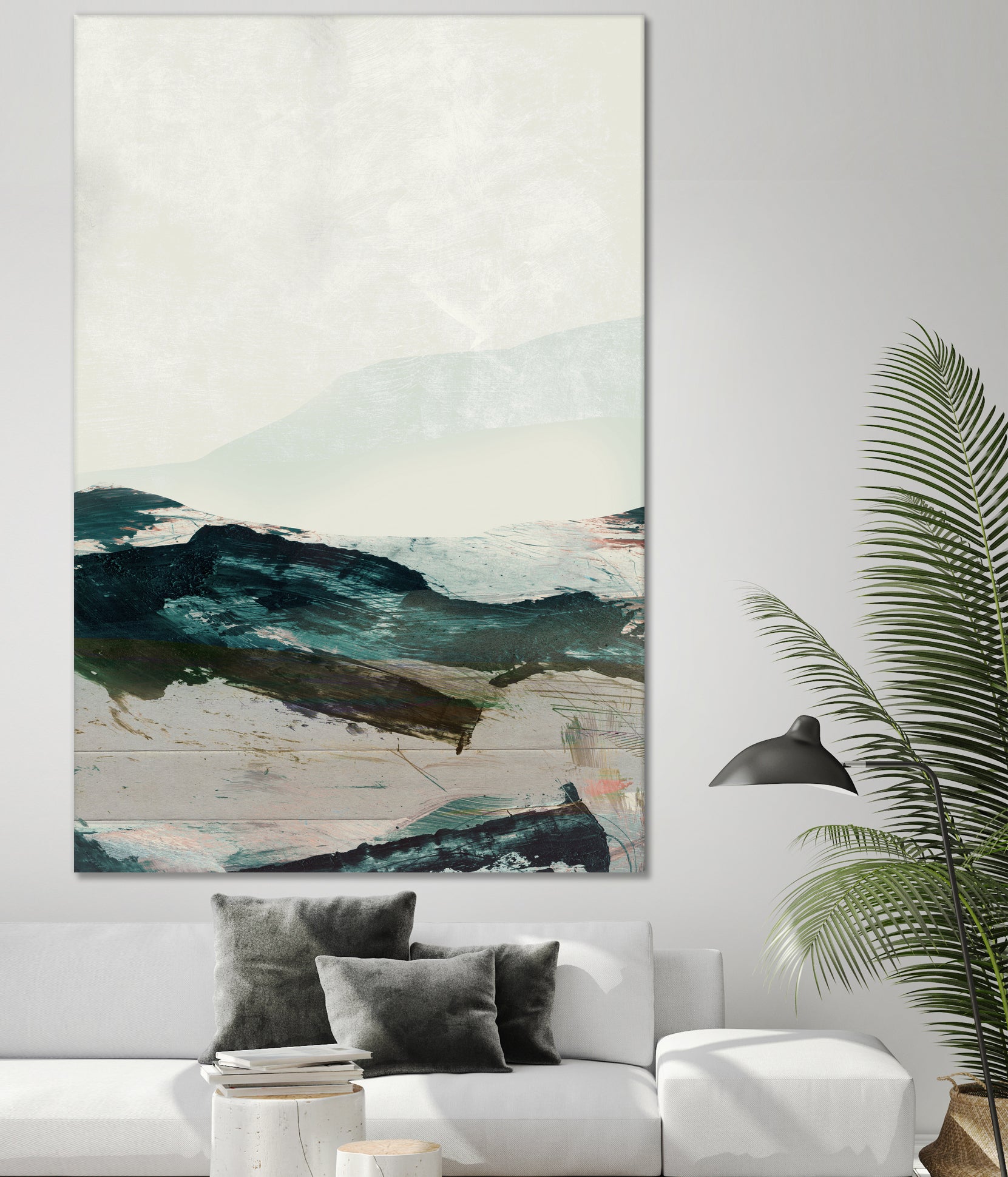 Mountains No2 by Dan hobday on GIANT ART - abstract