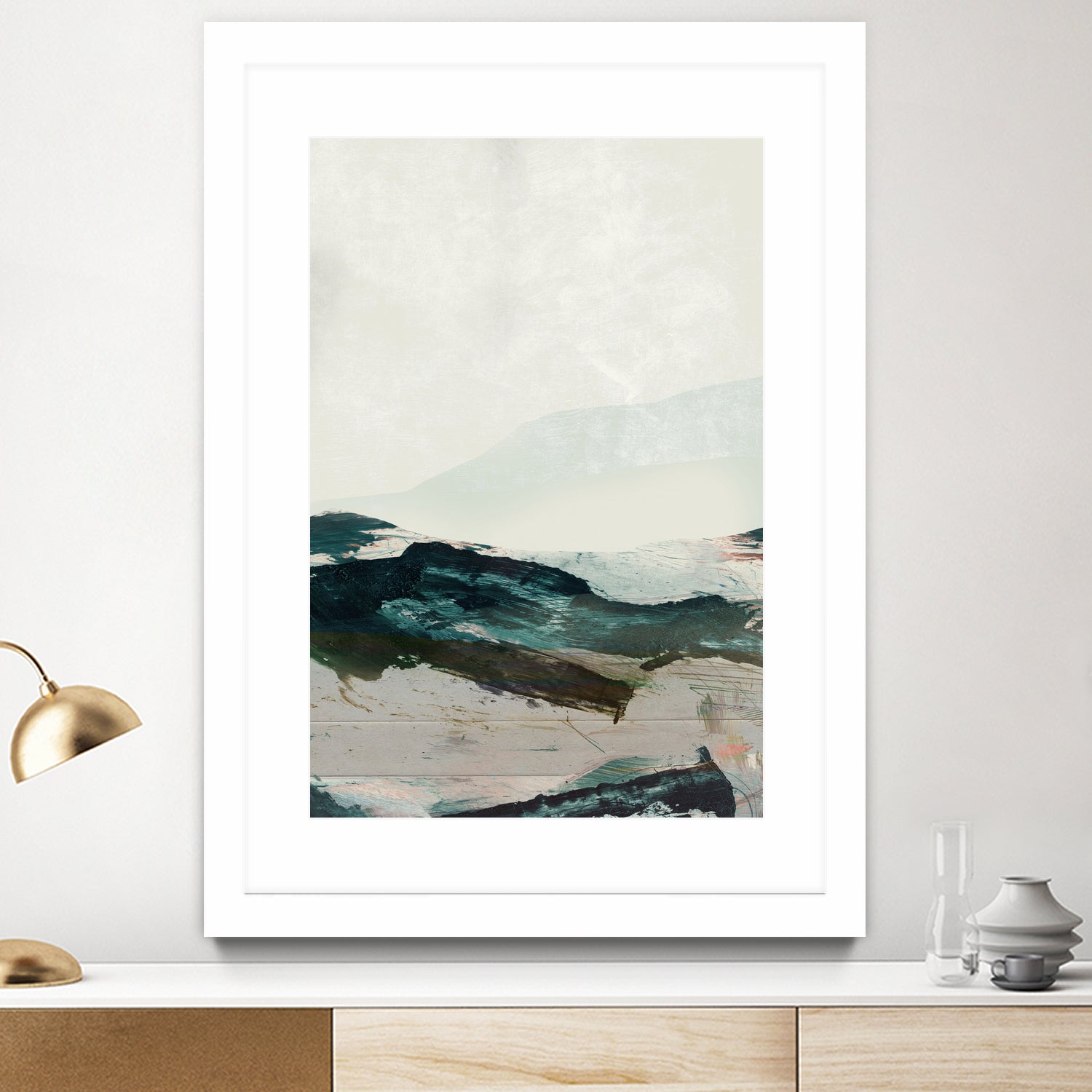 Mountains No2 by Dan hobday on GIANT ART - abstract