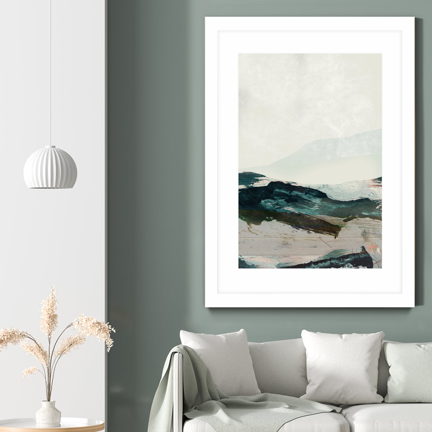 Mountains No2 by Dan hobday on GIANT ART - abstract