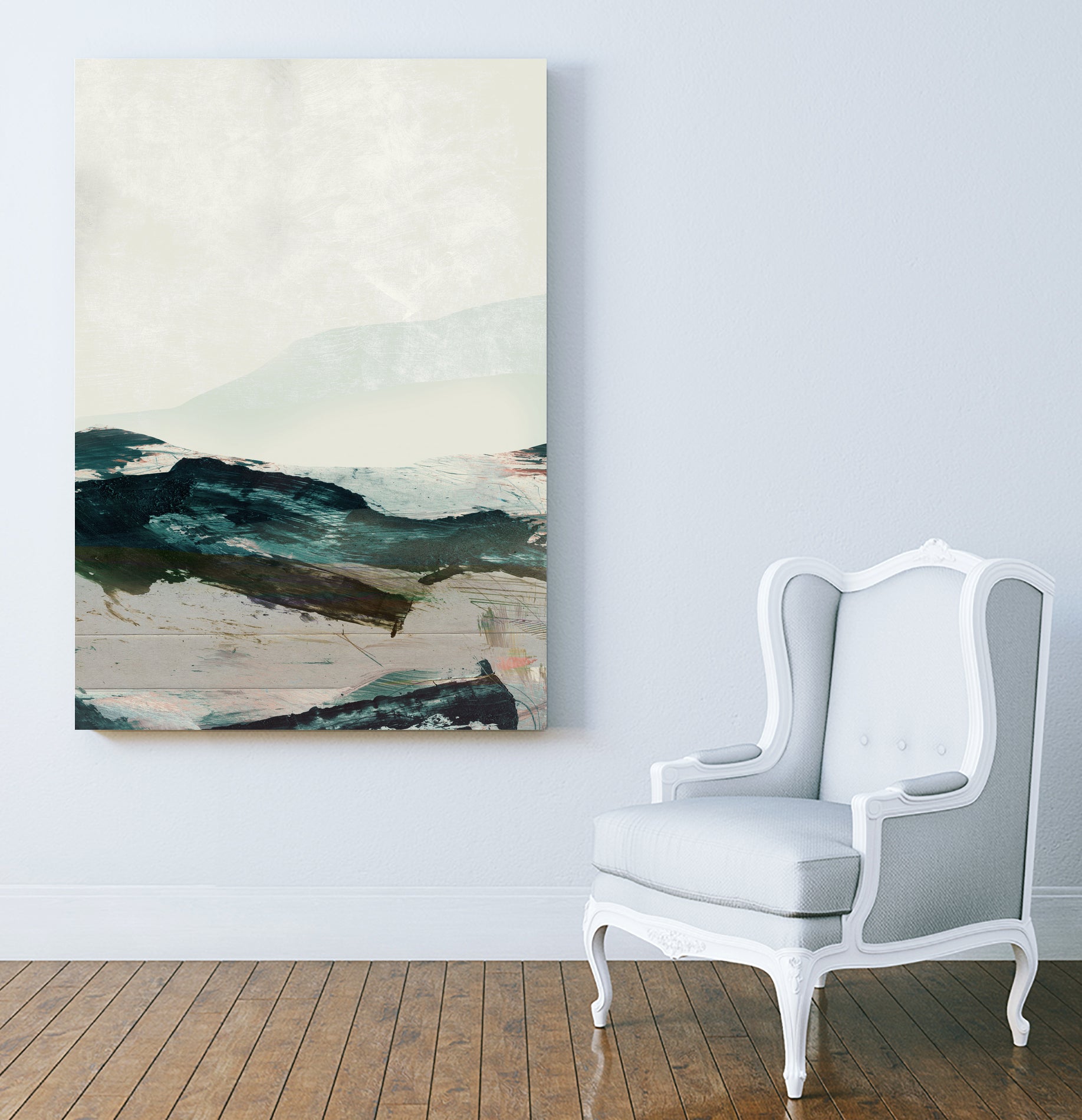 Mountains No2 by Dan hobday on GIANT ART - abstract