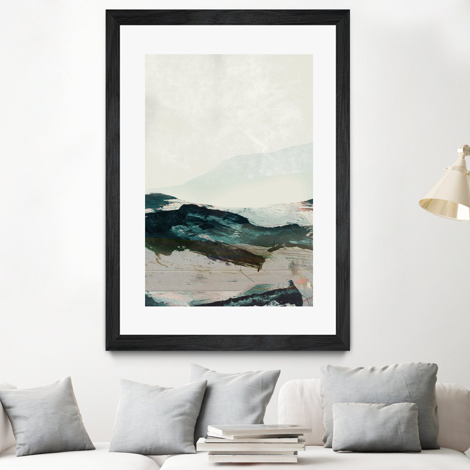 Mountains No2 by Dan hobday on GIANT ART - abstract