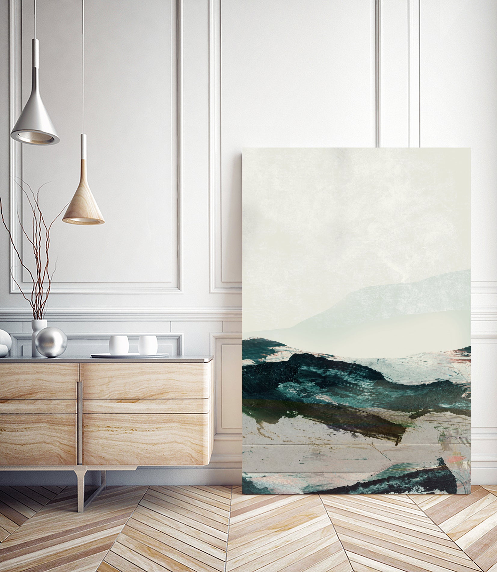 Mountains No2 by Dan hobday on GIANT ART - abstract