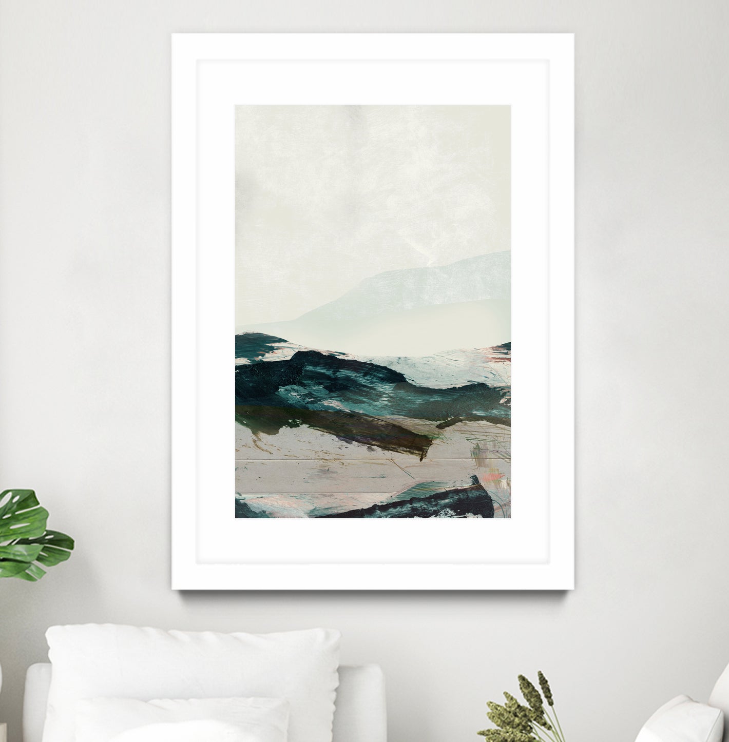 Mountains No2 by Dan hobday on GIANT ART - abstract