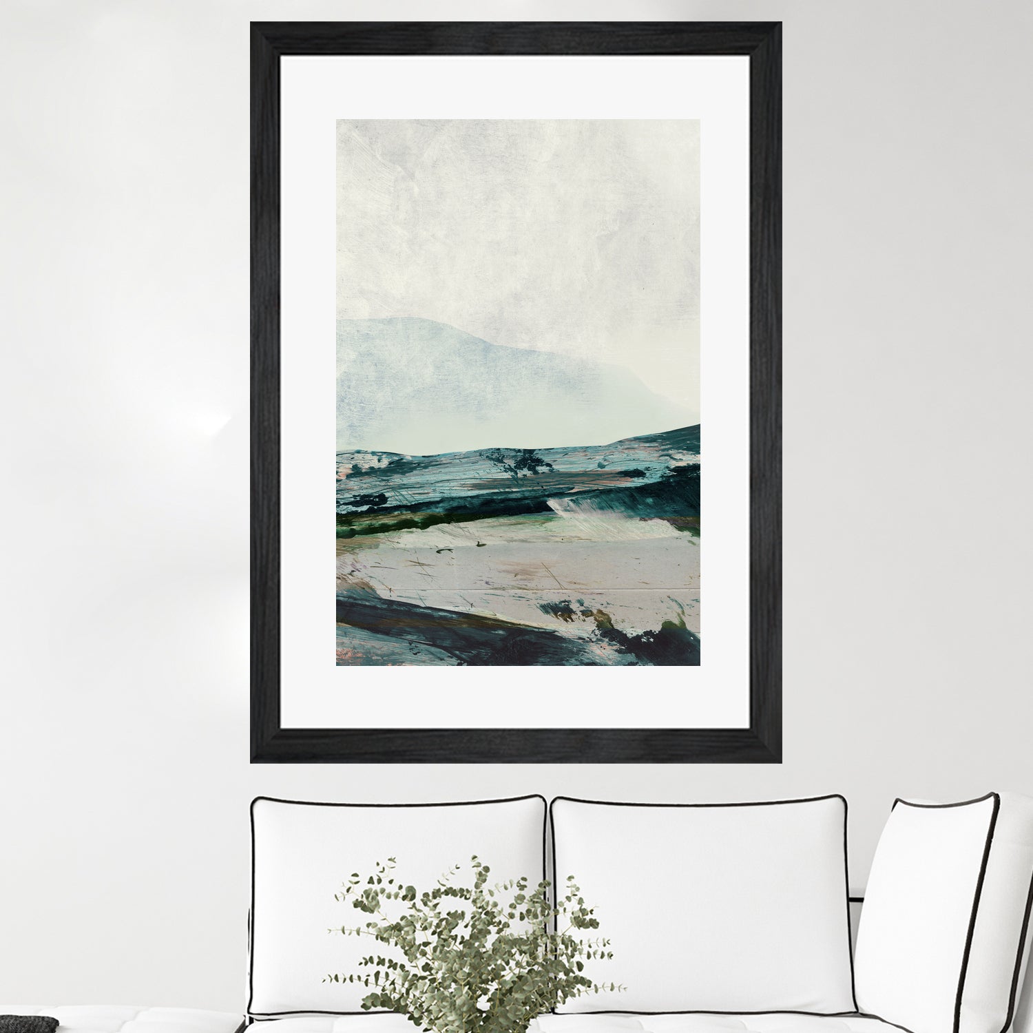 Mountains by Dan hobday on GIANT ART - abstract