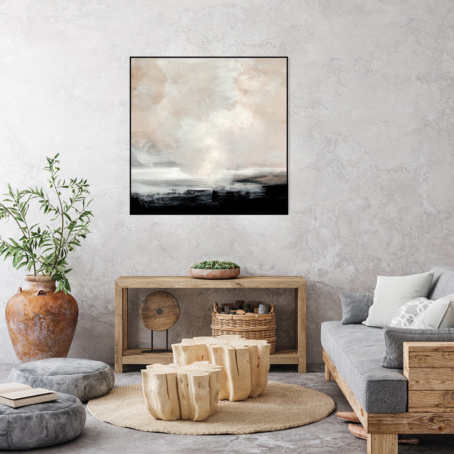 Clouds by Dan Hobday on GIANT ART - abstract hobday