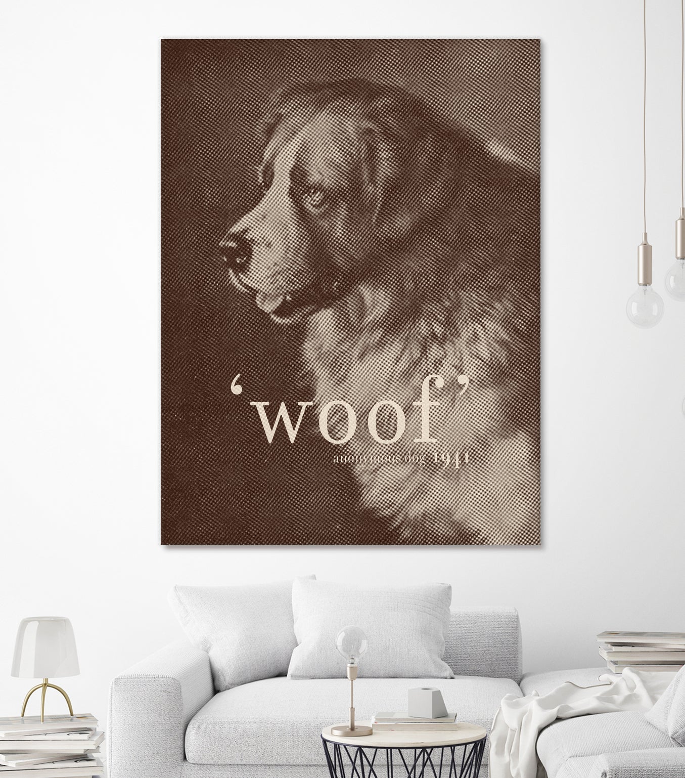 Famous Quote Dog by Florent Bodart on GIANT ART - animals quote