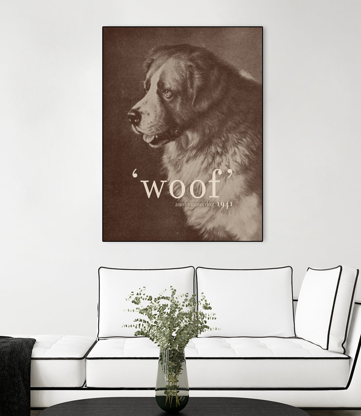 Famous Quote Dog by Florent Bodart on GIANT ART - animals quote