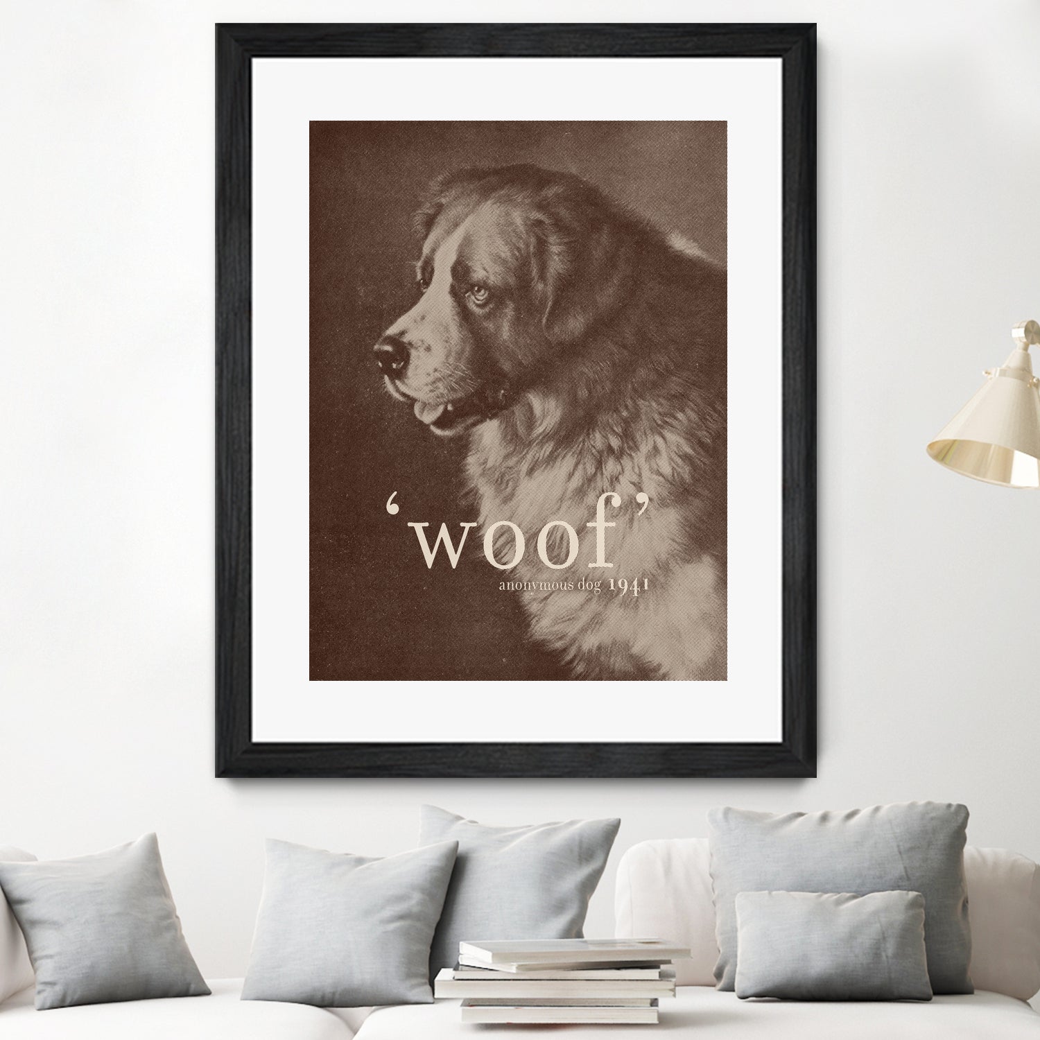 Famous Quote Dog by Florent Bodart on GIANT ART - animals quote