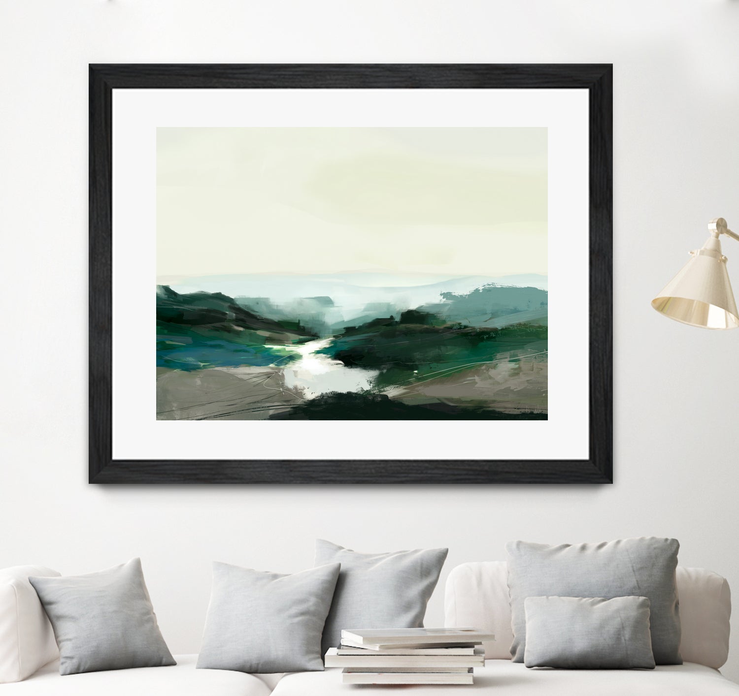 Highland View by Dan Hobday on GIANT ART - nature and landscapes landscape