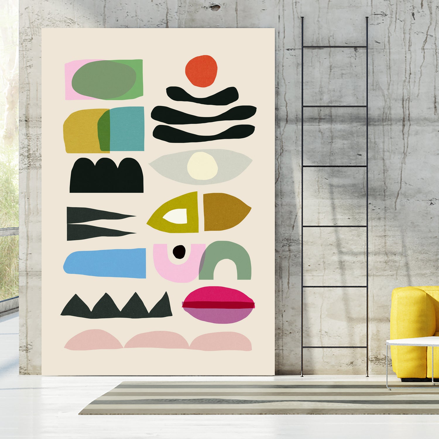 Nord No2 by Dan on GIANT ART - illustration organic shapes