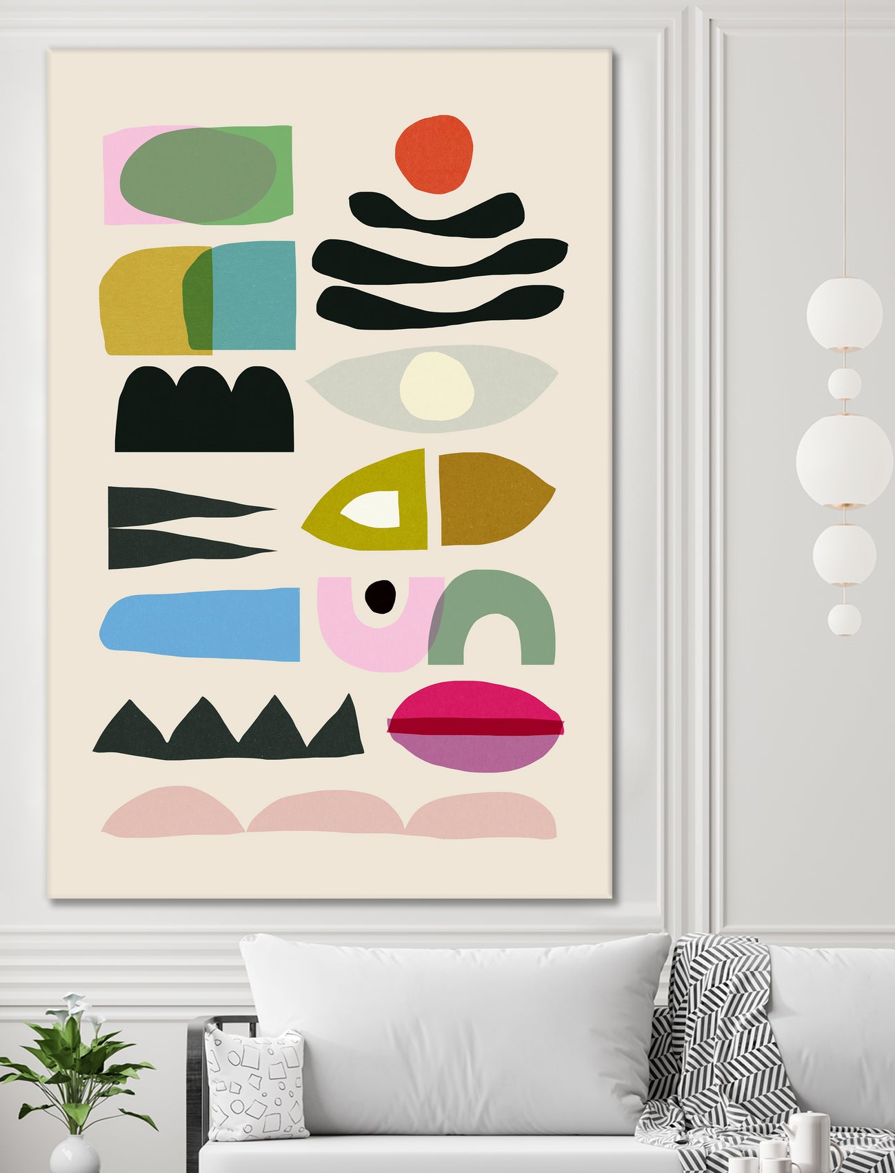 Nord No2 by Dan on GIANT ART - illustration organic shapes