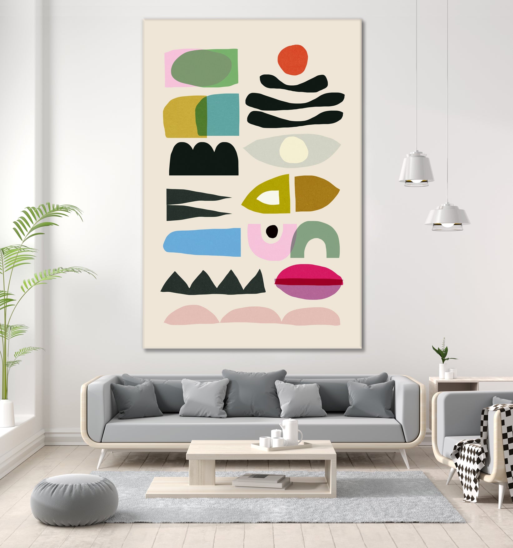 Nord No2 by Dan on GIANT ART - illustration organic shapes