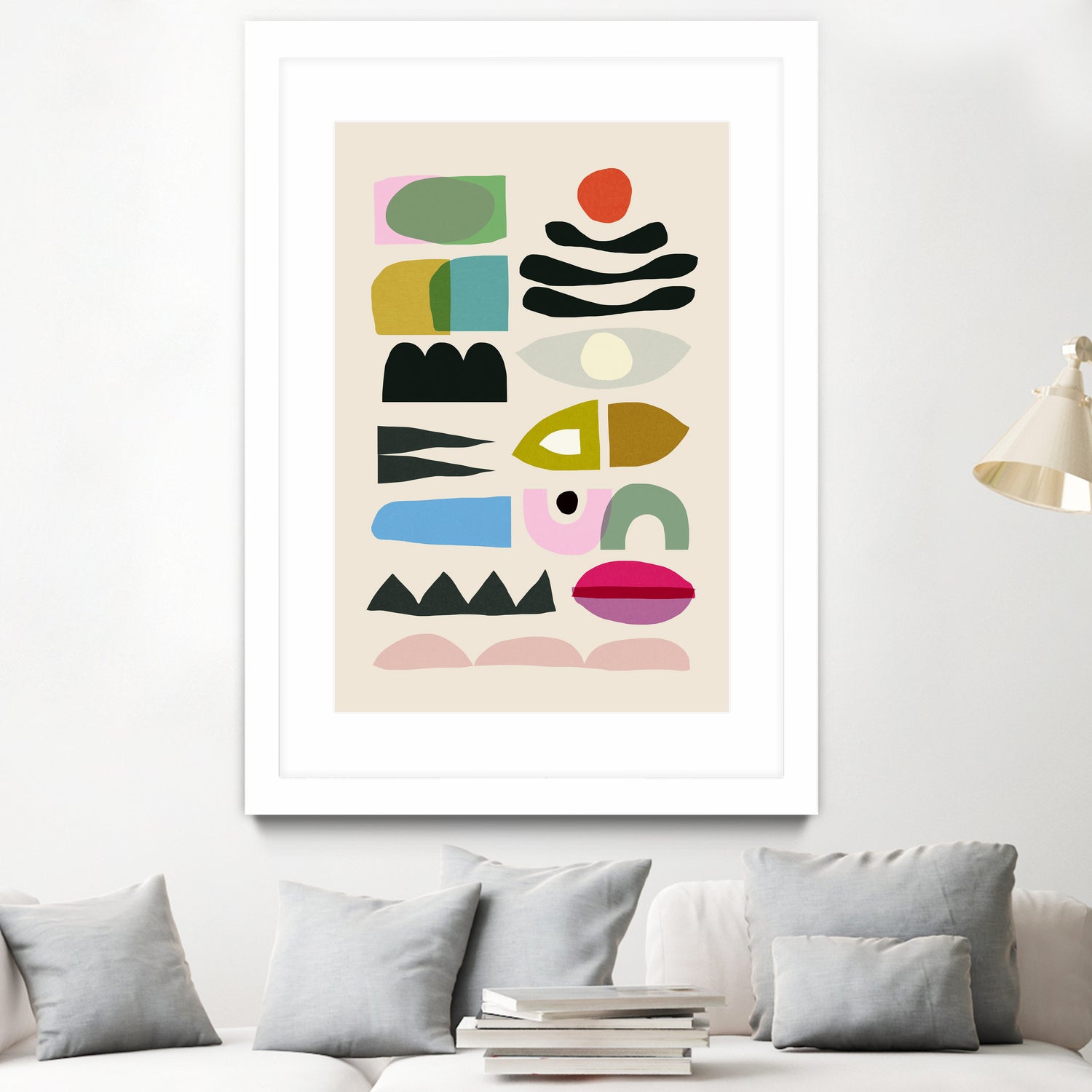 Nord No2 by Dan on GIANT ART - illustration organic shapes