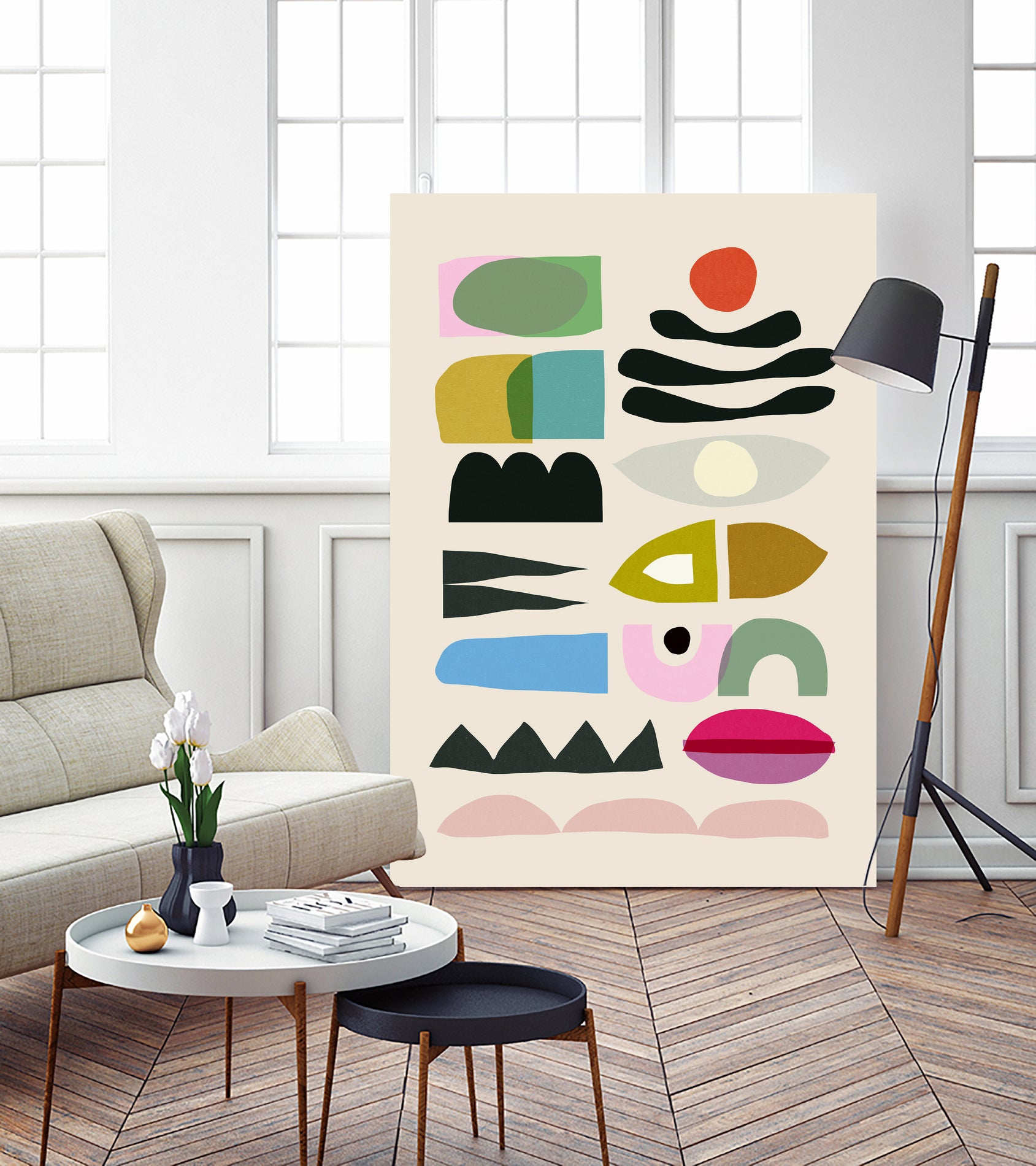 Nord No2 by Dan on GIANT ART - illustration organic shapes