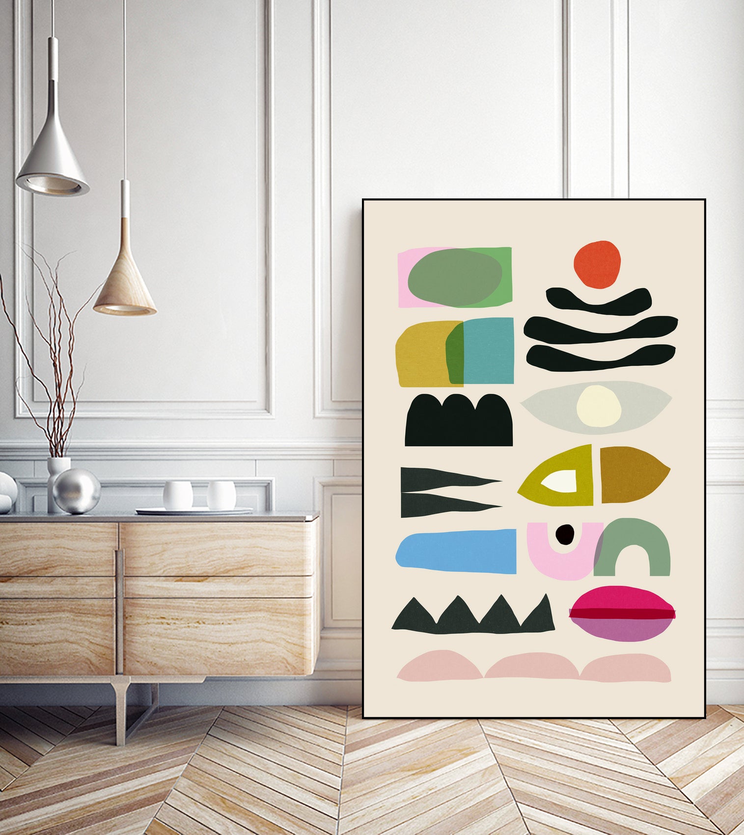 Nord No2 by Dan on GIANT ART - illustration organic shapes