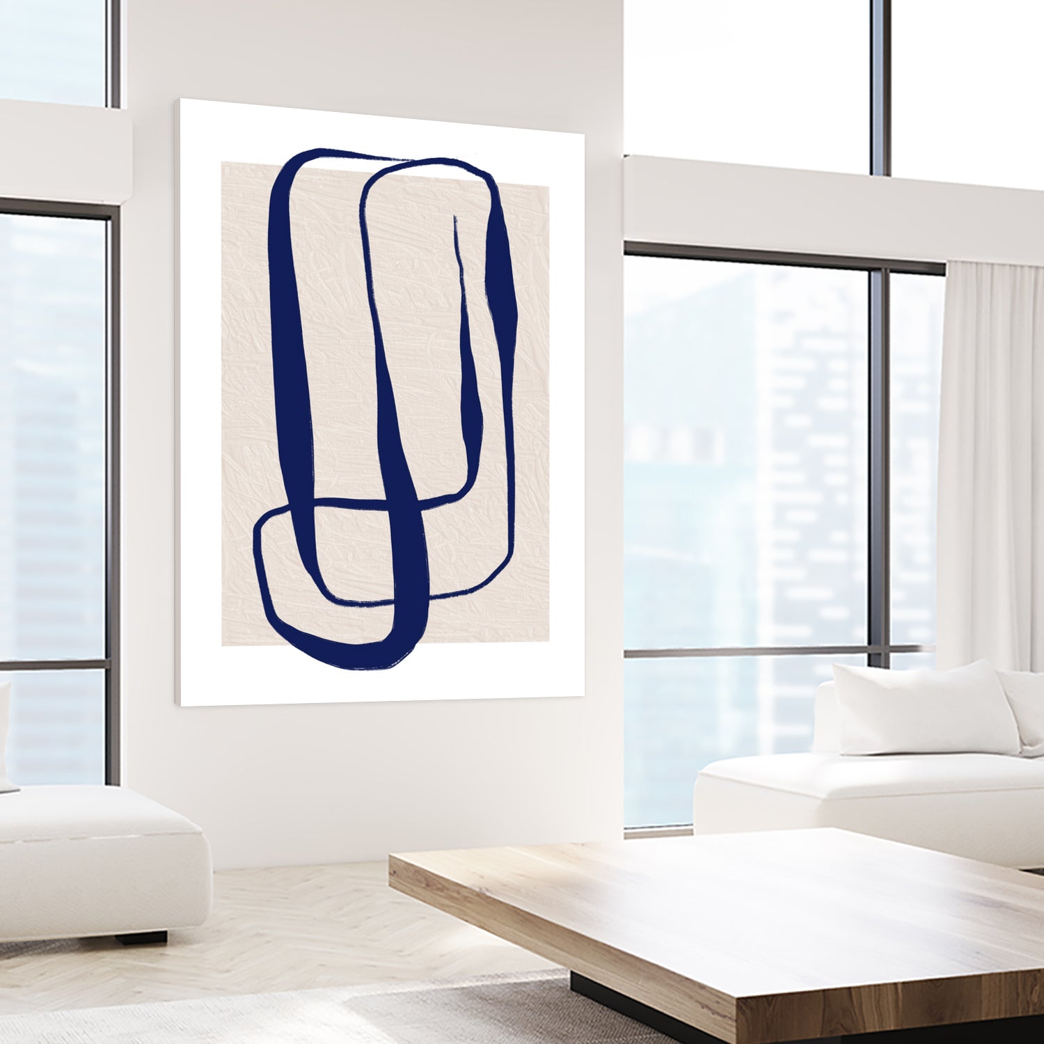 Feeling of Patience-3 by Sally on GIANT ART - abstract single line