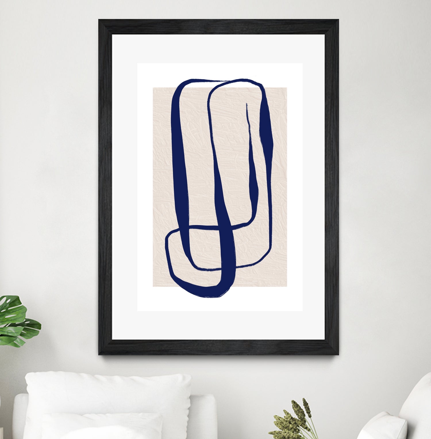 Feeling of Patience-3 by Sally on GIANT ART - abstract single line