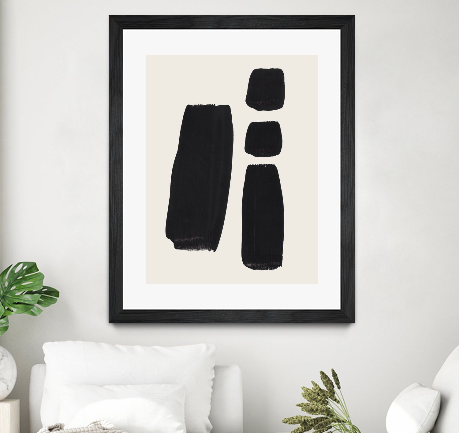 Thunder Three by Ejaaz Haniff on GIANT ART - black abstract black