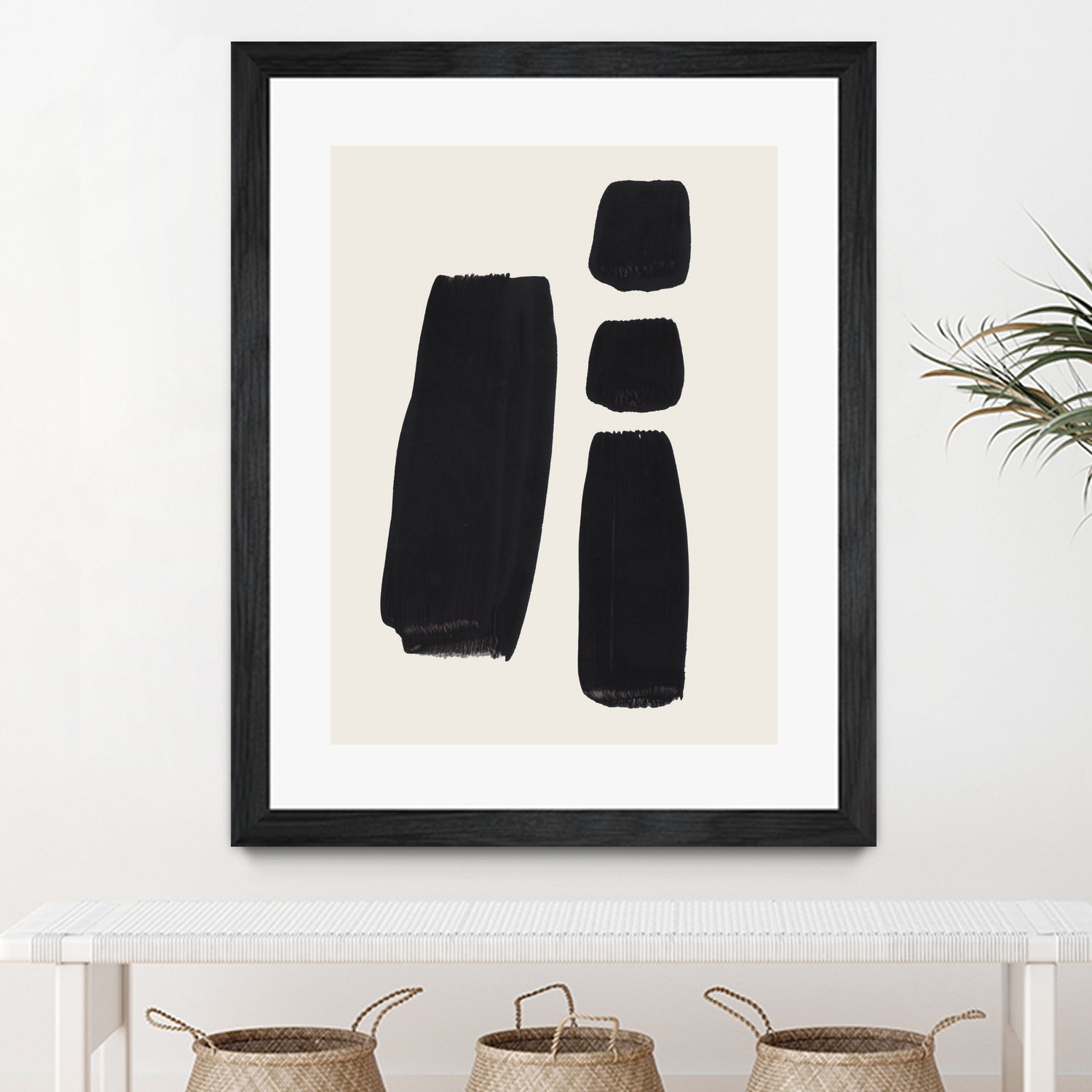 Thunder Three by Ejaaz Haniff on GIANT ART - black abstract black