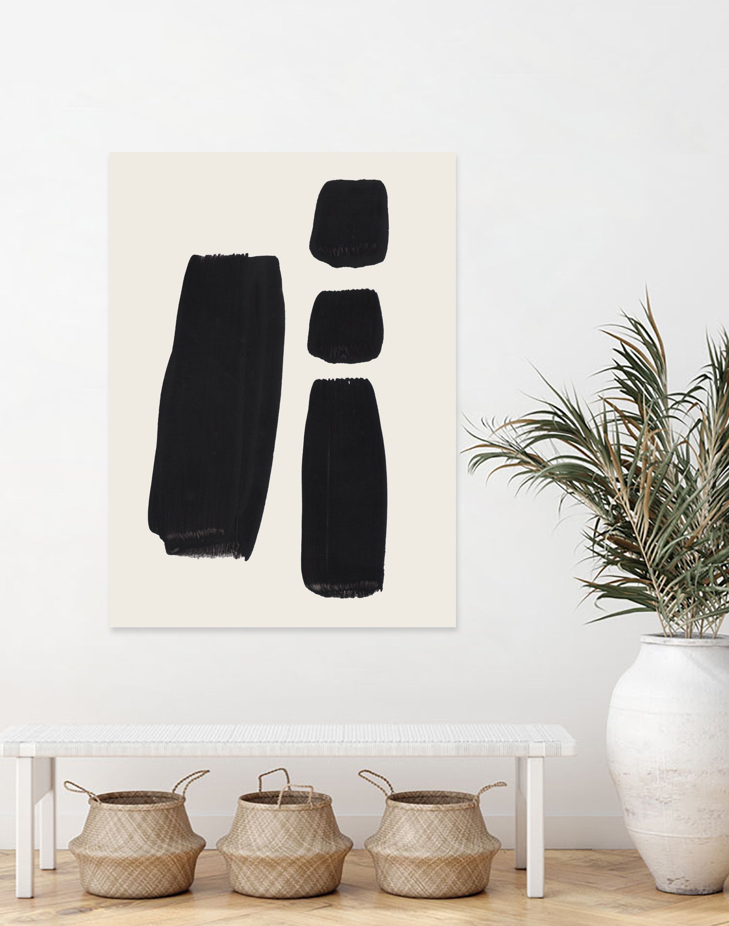 Thunder Three by Ejaaz Haniff on GIANT ART - black abstract black