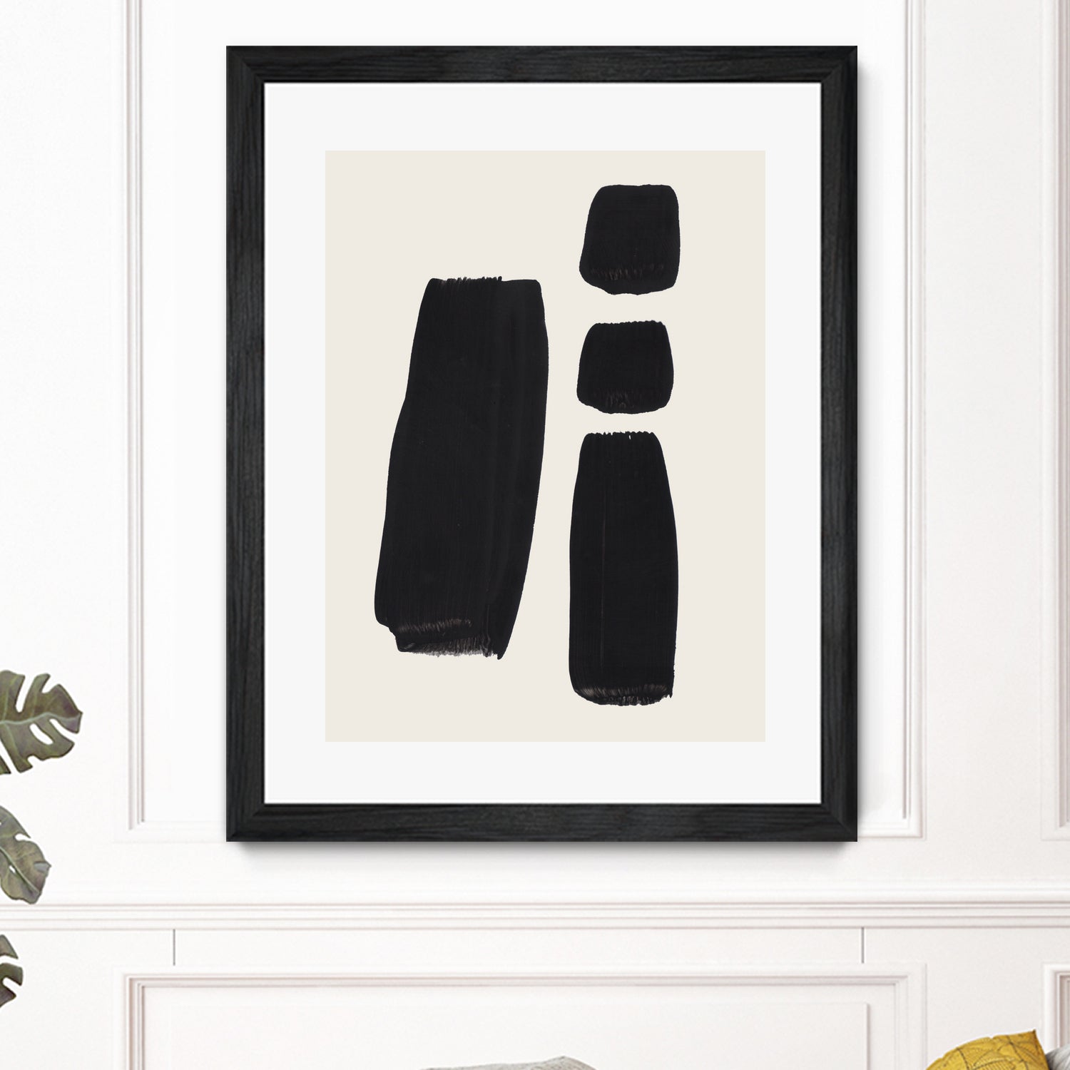 Thunder Three by Ejaaz Haniff on GIANT ART - black abstract black