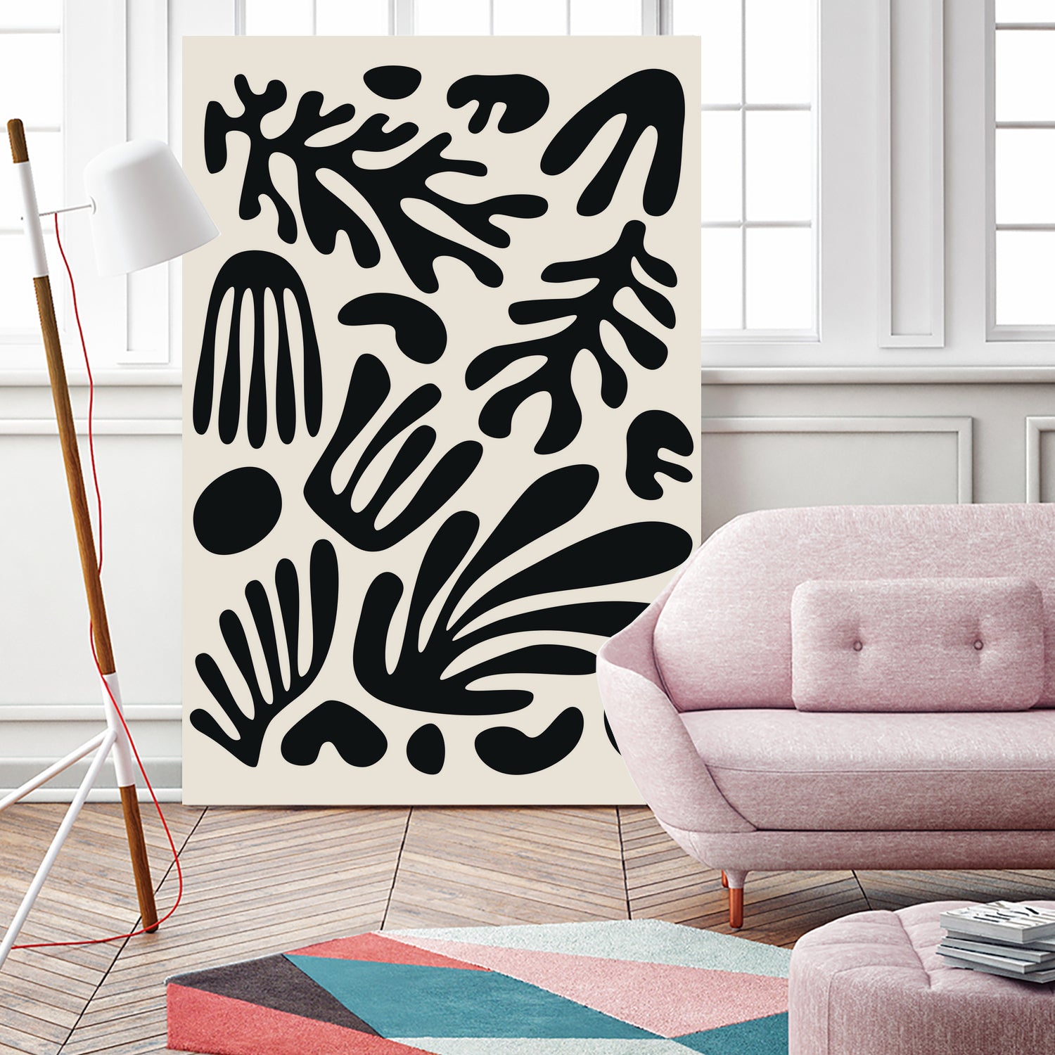 Henri Matisse Black Algae Collection #3 by jay on GIANT ART - illustration bw