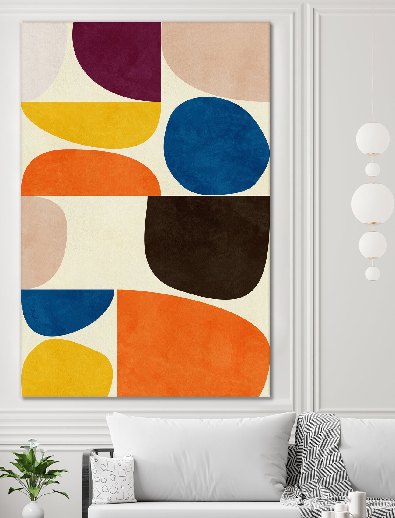 Vivid Bauhaus by Ana Rut Bre on GIANT ART -  abstract